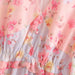 Fairy Dress Vacation V neck Lantern Sleeve Color Printing Stitching Dress Maxi Dres-Fancey Boutique