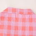 Color-Sexy Plaid Cotton Coat Women Plaid Wide Leg Casual Trousers Two Piece Suit-Fancey Boutique