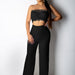 Color-Boutique Sexy Solid Color Lace Jumpsuit-Fancey Boutique