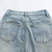 Retro Straight Jeans Straight Jeans Women High Waist Pocket Design Retro Mop Wide Leg Long Pants-Fancey Boutique