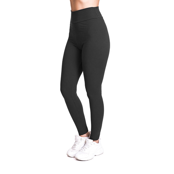 New Solid Color Tight Cycling Pants Women High Waist Stretch Leggings-Fancey Boutique