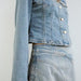 Women Spring Solid Denim Jacket Coat-Fancey Boutique