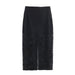 Padded Shoulder Lace Suit Women Coat Lace Midi Skirt Set-Black Skirt-Fancey Boutique