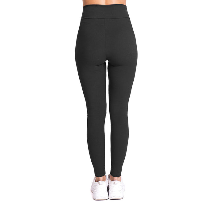 New Solid Color Tight Cycling Pants Women High Waist Stretch Leggings-Fancey Boutique