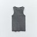 Classic Women Vest Knitted Stretch Small Sling Outerwear Bottoming Top-Tank Top-Gray-Fancey Boutique