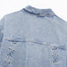 Spring Women Clothing Casual All Matching Denim Jacket Coat-Fancey Boutique