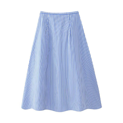 Summer Women High Waist A line Poplin Skirt Suit-Fancey Boutique