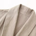 Women's Texture Double Breasted Kimono Outerwear Texture Lace-up Pajamas Pants Suit N8-10022-Fancey Boutique