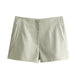 Women Spring Solid Thin Belt Blazer Blouse Pants Set-Fancey Boutique
