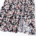 Spring Women Clothing Linen Blended Floral Print Midi Dress-Fancey Boutique