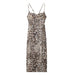 Women Clothing Summer Sexy Animal Print Midi Dress-Fancey Boutique