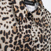 Summer Women Clothing Leopard Print Shirt Straight Leg Pants-Fancey Boutique