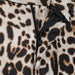 Summer Women Clothing Leopard Print Shirt Straight Leg Pants-Fancey Boutique