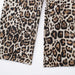 Summer Women Clothing Leopard Print Shirt Straight Leg Pants-Fancey Boutique