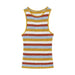 Spring Women Clothing Knitted Striped Coat Dress-Multicolor Top-Fancey Boutique