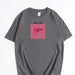 Printed T Shirt Women Summer Loose Round Neck Cotton Short Sleeve Top-Fancey Boutique