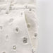 Summer Beads Decoration Cardigan Vest Women Vest Beads Decoration Culottes Suit-Fancey Boutique