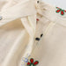 Women Clothing Summer Floral Embroidered Shirt Embroidered Culottes Suit-Fancey Boutique