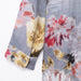 Women Clothing Summer Casual Comfortable Printed Linen Shirt Printed Linen Trousers-Fancey Boutique