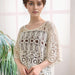 Knitted Hollow Top Wool Sweater-Fancey Boutique