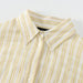 Women Striped Collared Loose Long Sleeve Casual Shirt-Fancey Boutique