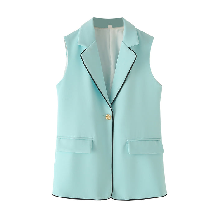 Summer Women Candy Color Vest Trousers Set-Fancey Boutique