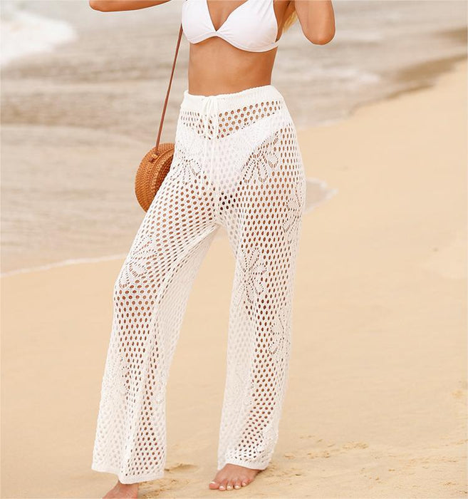 Beach Dress Sexy Cutout Printed Maxi Dress Bikini Cover Up Beach Cover Up Women-Fancey Boutique