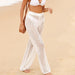 Beach Dress Sexy Cutout Printed Maxi Dress Bikini Cover Up Beach Cover Up Women-White-Fancey Boutique