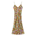 Summer Printed Underwear Strap Dress-Fancey Boutique