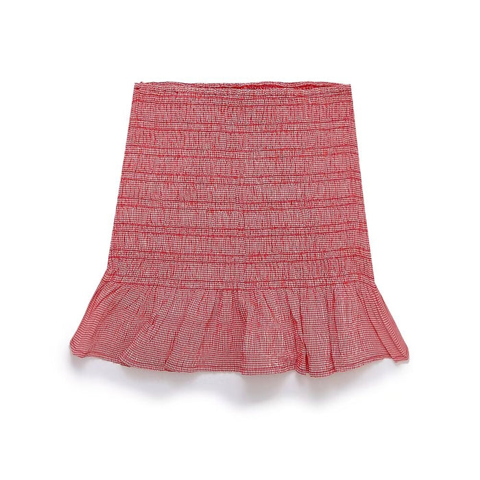 Women Pattern Mini Skirt Short Top Short Skirt Sets-Fancey Boutique
