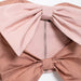 Women Clothing Bowknot Decoration Open Design Taffeta Tube Top-Fancey Boutique