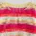 Summer Wind Women Knitted Polo Color Stripes Long Sleeved Sweater-Fancey Boutique
