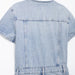 Women Clothing French Waist Denim Shirt jumpsuit-Fancey Boutique