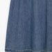 Women Clothing French Washed Denim Sling Dress Summer Loose Youthful Looking A Line Dress-Fancey Boutique