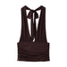 Women Sexy Halter Chest Camisole Top-Brown-Fancey Boutique