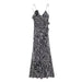 Summer Women Clothing Long Ruffled Animal Print Dress-Fancey Boutique