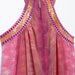 Autumn Women Clothing Beads Decoration Loose Tie Dye Dress-Fancey Boutique