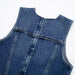 Street Sexy Casual Patchwork Denim Dress Contrast Color Vest Dress-Fancey Boutique