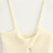 Summer Women Linen Blended Plain Stitch Bow Tie Sling Top-Fancey Boutique