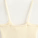 Summer Women Linen Blended Plain Stitch Bow Tie Sling Top-Fancey Boutique