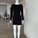 Wave Edge Dress Sexy Tight Wooden Ear Curling Knitted Dress Long Sleeve Ball Autumn Winter-Fancey Boutique