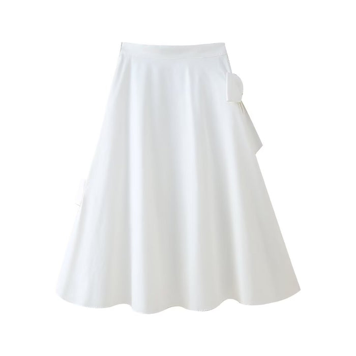 Solid Color Skirt Women Clothing Summer Row Skirt-Fancey Boutique