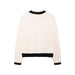 Women Clothing Autumn Casual All Match Golden Breasted Knitted Coat-Fancey Boutique