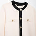 Women Clothing Autumn Casual All Match Golden Breasted Knitted Coat-Fancey Boutique