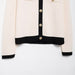 Women Clothing Autumn Casual All Match Golden Breasted Knitted Coat-Fancey Boutique