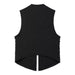 Women Asymmetric Hem Beads Decoration Vest Beads Decoration Short Dress-Fancey Boutique