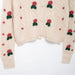 Women Clothing Autumn Winter Heavy Industry Ball Strawberry Embroidered Crew Neck Sweater-Fancey Boutique