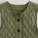 Fall Women Clothing Stylish Simple Casual Quilted Cotton Vest Coat-Fancey Boutique