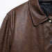 Women French Minority Pocket Design Retro Faux Leather Jacket Coat-Fancey Boutique