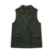 Fall Women Clothing Fashionable Temperamental All Match Waistcoat Double Breasted Suede Vest-Fancey Boutique